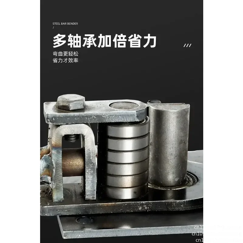 Manual Flat Iron Bending Machine Suitable for 3x60mm Iron Sheet Metal Aluminum Iron Bending Device Press Brake