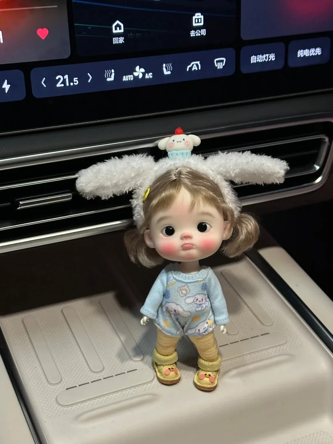 Nova boneca bjd sd 1/12 dianmei ob11 dianbro qbaby filhote de cachorro menina huhu corpo blythe acgn resina animal bodymold brinquedo diy