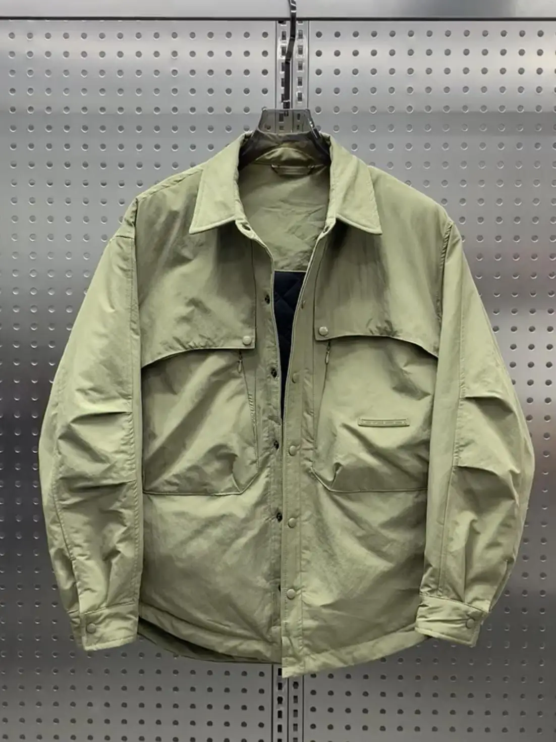 Autumn Winter New Style Men's Thickened Cotton Workwear Jacket Loose Fit Fashionable Brand Warm Casual Long Sleeve Coat