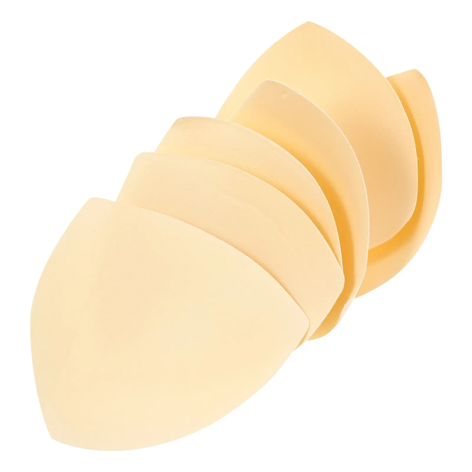 3 Pairs Wireless Bra Pad Inserts Swimsuits Pads for Bathing Waterproof Sports No Rims Breast Fitness Swimwear Women