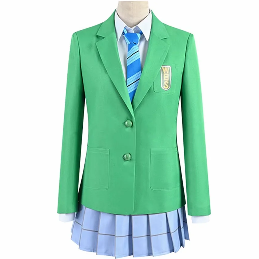 

Unisex Anime Cos Sayonara Watashi no Kurama Cosplay Costume Uniform Custom Size