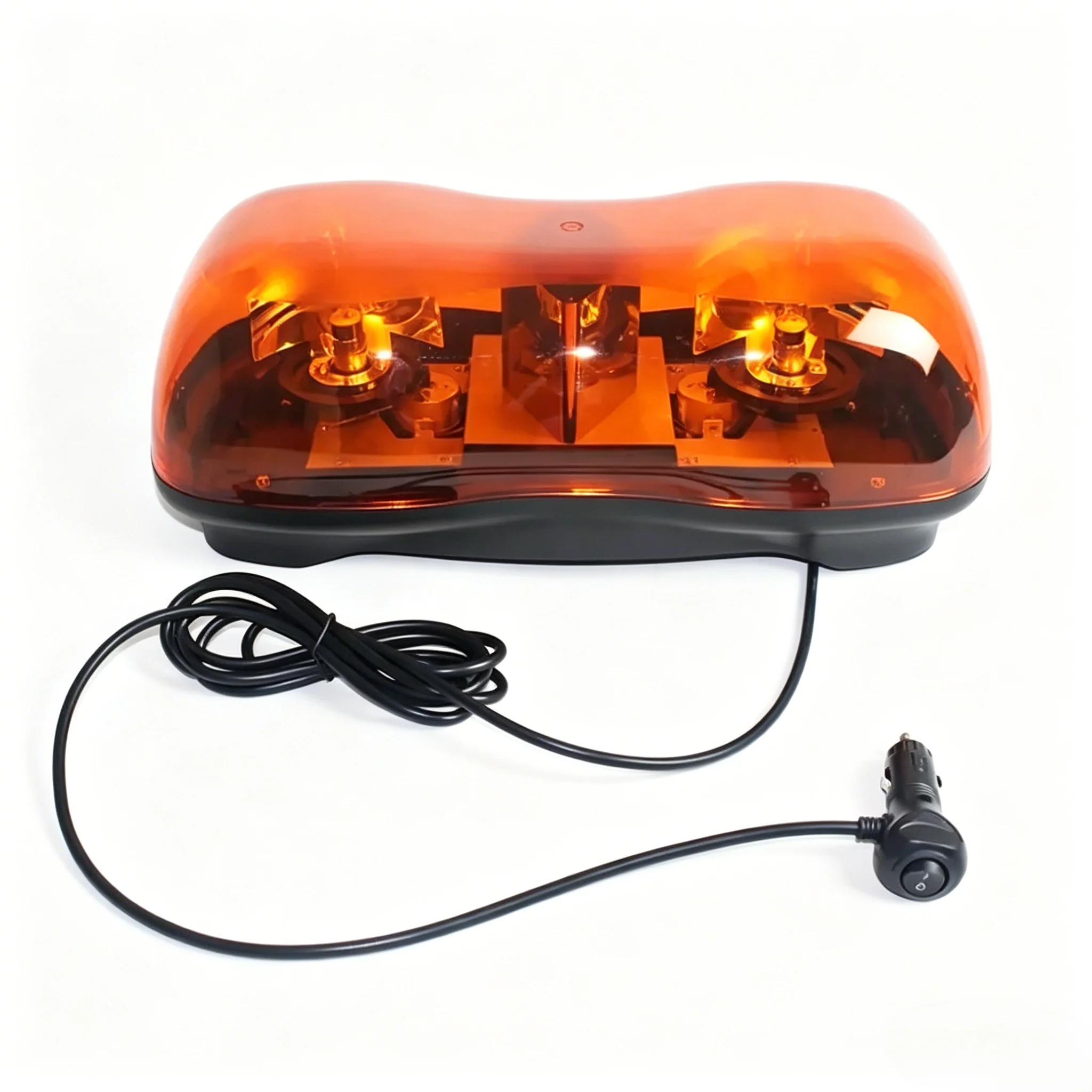 42cm DC12V/24V Car Traffic Light,Mini Rotate Warning Light Bar,Peanut style Car Emergency Light,waterproof
