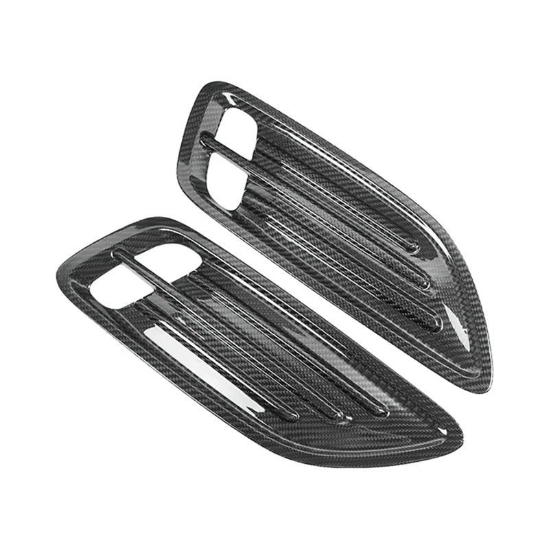 

Carbon Fiber Car Hood Vent Air Intake Duct Fibre Bonnet Cover For Kia Stinger 2018-2023