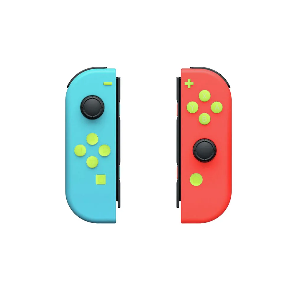 12 шт., сменные кнопки контроллера джойстика, ремонт ABXY D-Pad, направляющие клавиши для Nintendo Switch OLED Joy-Con Joycon NS