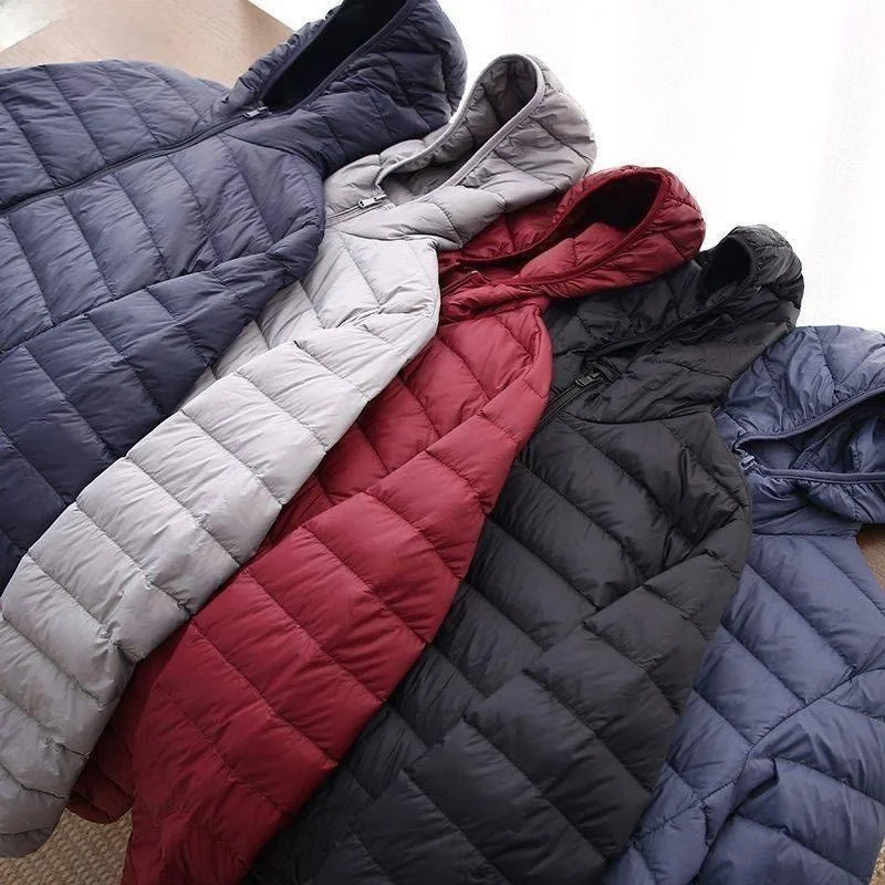 

Men's down Jaet Lightweight Cotton Puffer Vest Youthful Autumn Winter Outerwear Stand Fit Faionable Urban Sle