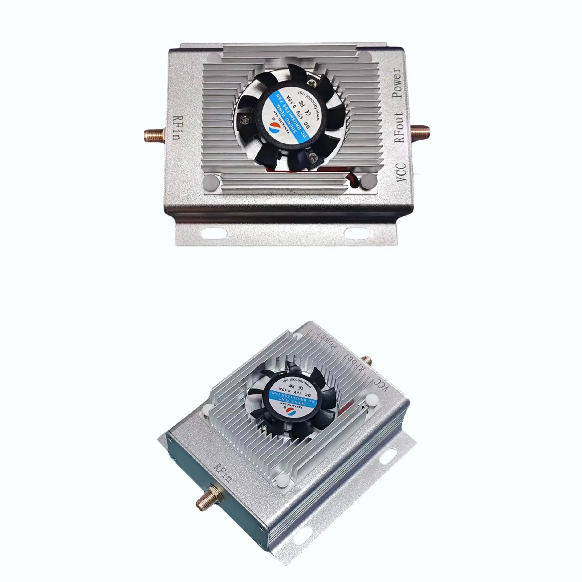 

Радиочастотный усилитель мощности 820-970 МГц, выход 915 МГц, мощность 15 Вт, усиление 40 дБ, широкополосный усилитель мощности