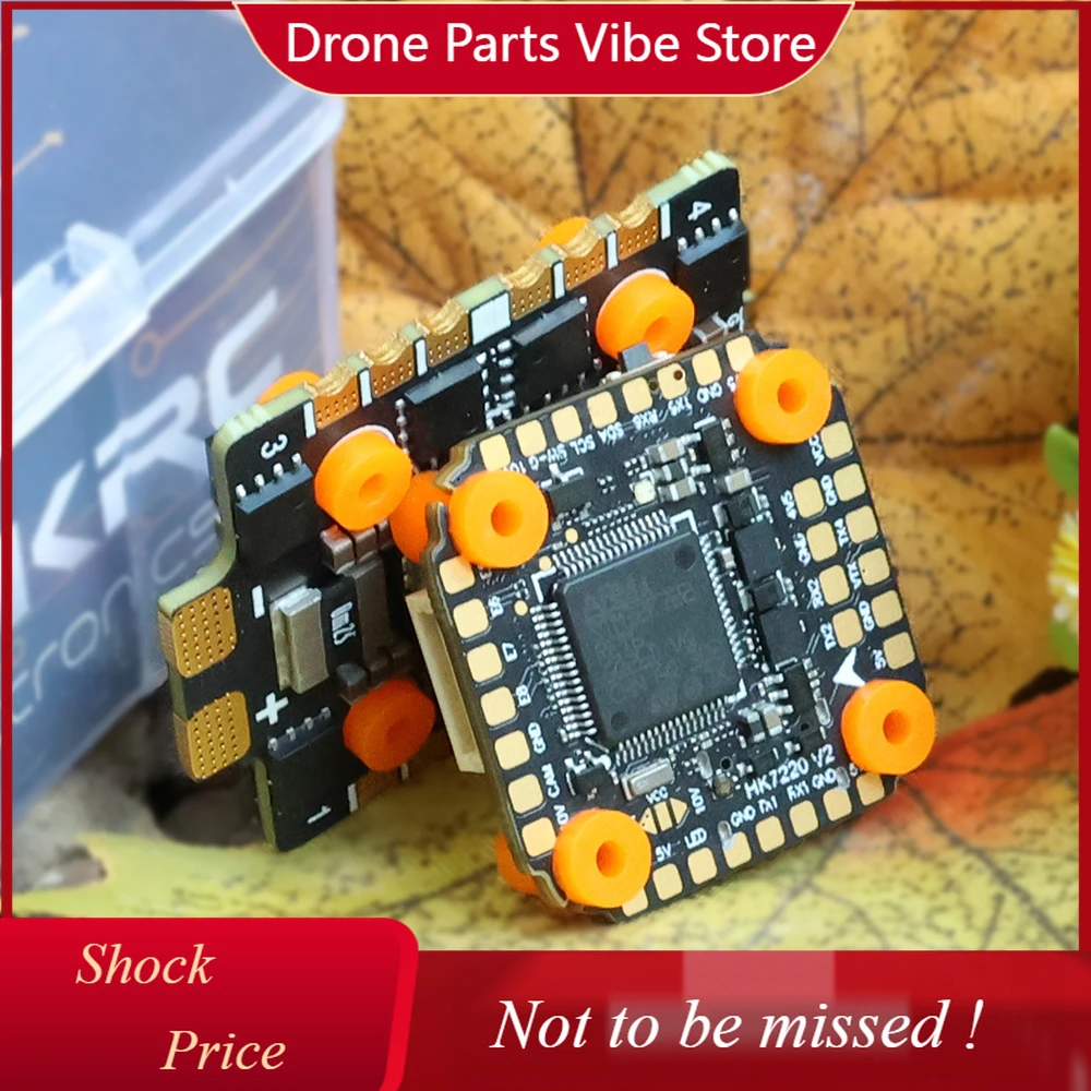 

DPHAKRC 65AminiF7 V2 Fly Tower 2-8S Lipo STM32F722RET6 Comes with a 6P Sky End Socket for Ultra-small FPV Racing Drones Freestyl