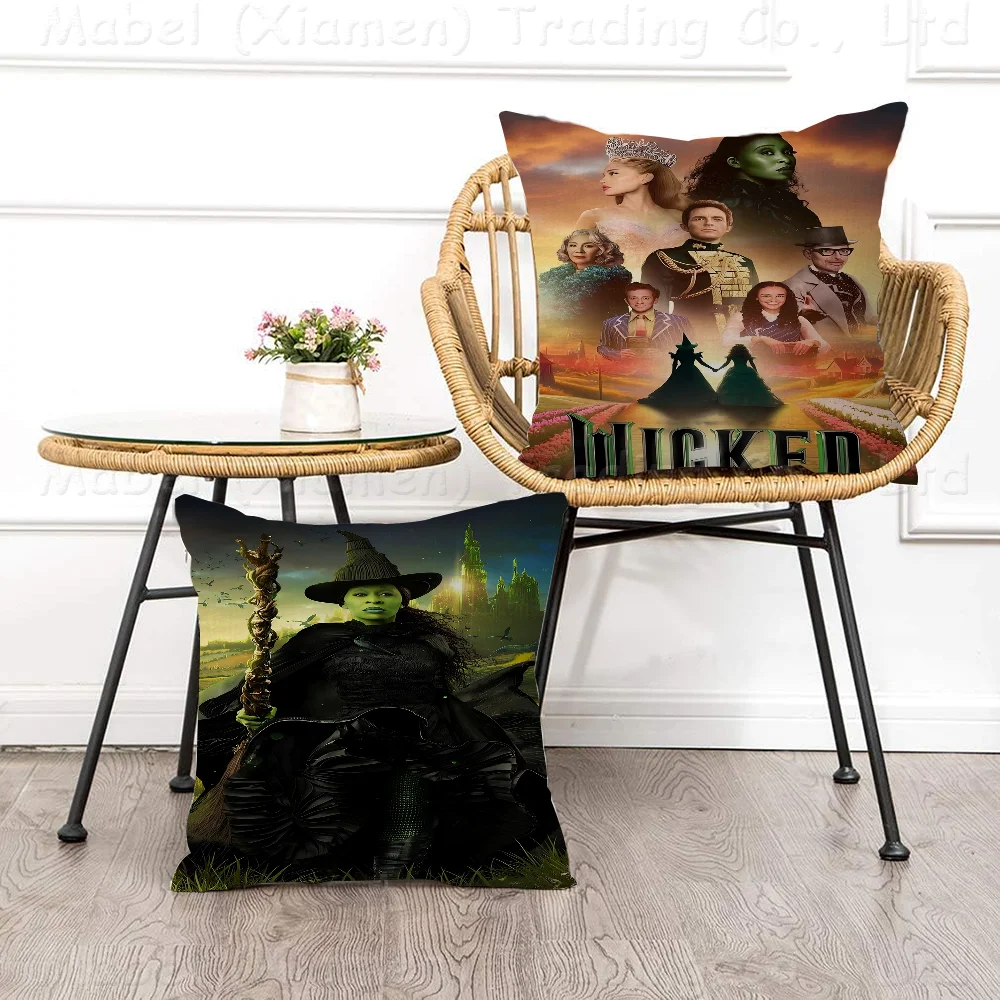 

Musical Wicked Movie Pillow Cover Sofa Cushion Cover Home Room Decoration Children Gift