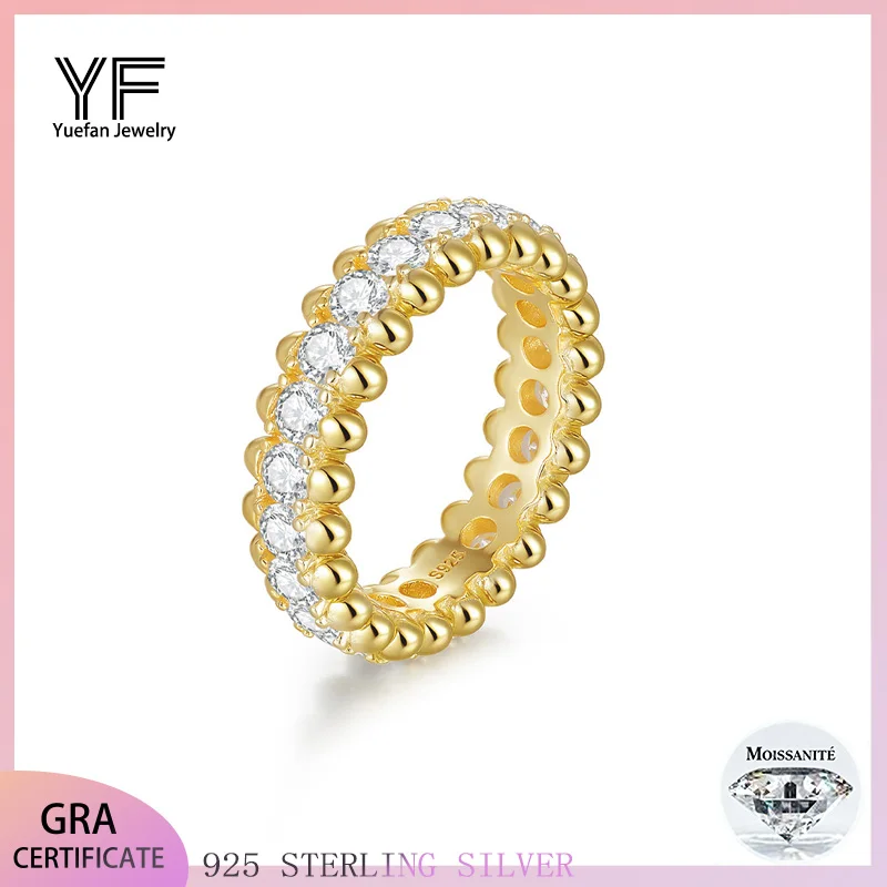 

Кольца из стерлингового серебра 925 пробы, модные ювелирные изделия из муассанита, женские роскошные украшения, День святого Валентина, Рождество, вечеринка, день рождения