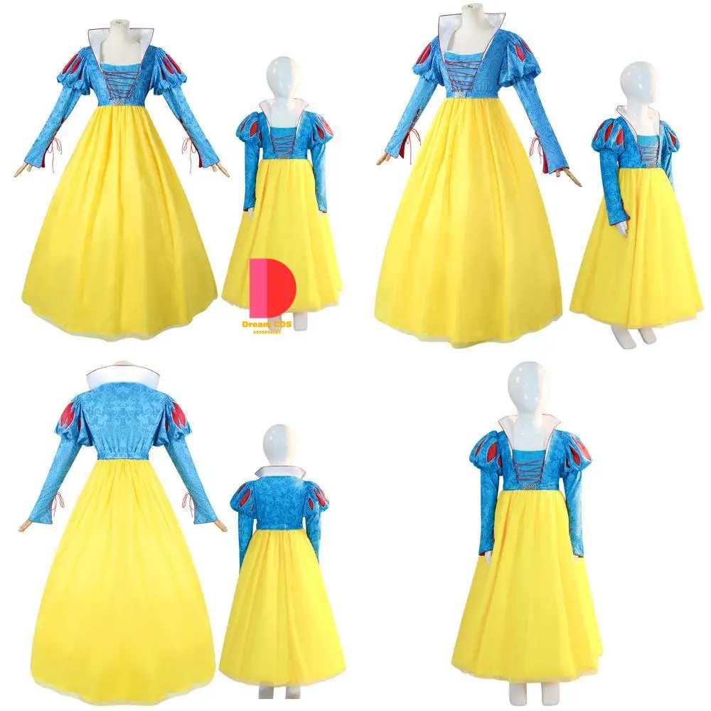 

Fashion Movie Character Cosplay Costume Anime Princess Classic Role Play Dress for Women Adults Children Comic Con Halloween