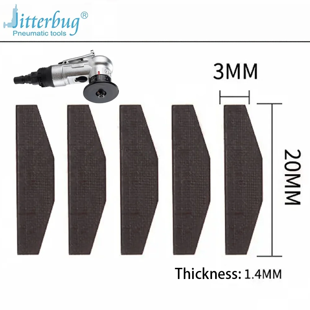 5 Pack Replacement Blades For Handheld Pneumatic Chamfering Machine Repair Parts