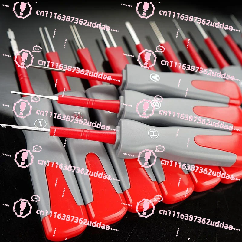26 Pieces, Automobile Terminal Removal, Needle Withdrawal Device, Wire Harness Plug, Unlocking Tool, Circuit Unplugging, Key