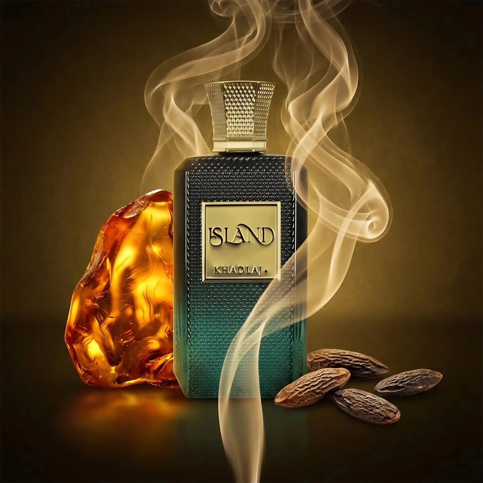 Khadlaj Island Unisex Extrait de Parfum - بخاخ عطر عربي شرقي طويل الأمد، 3.4 أونصة/100 مل #2