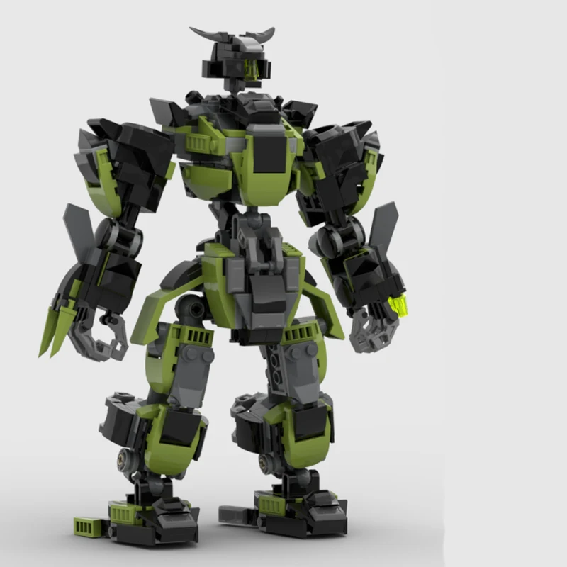 600 sztuk wszechstronna infiltracja i precyzyjne egzekwowanie Robot klocki do budowy Model zestaw cegieł kreatywne prezenty dla dorosłych MOC-150858