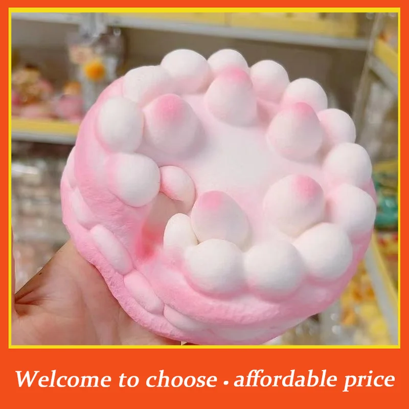 

TH 1pc Slow Rising Pink Gradient Cake Squishy With Soft Touch And Stress Relief Perfect For Kids Play Adults Relaxation
