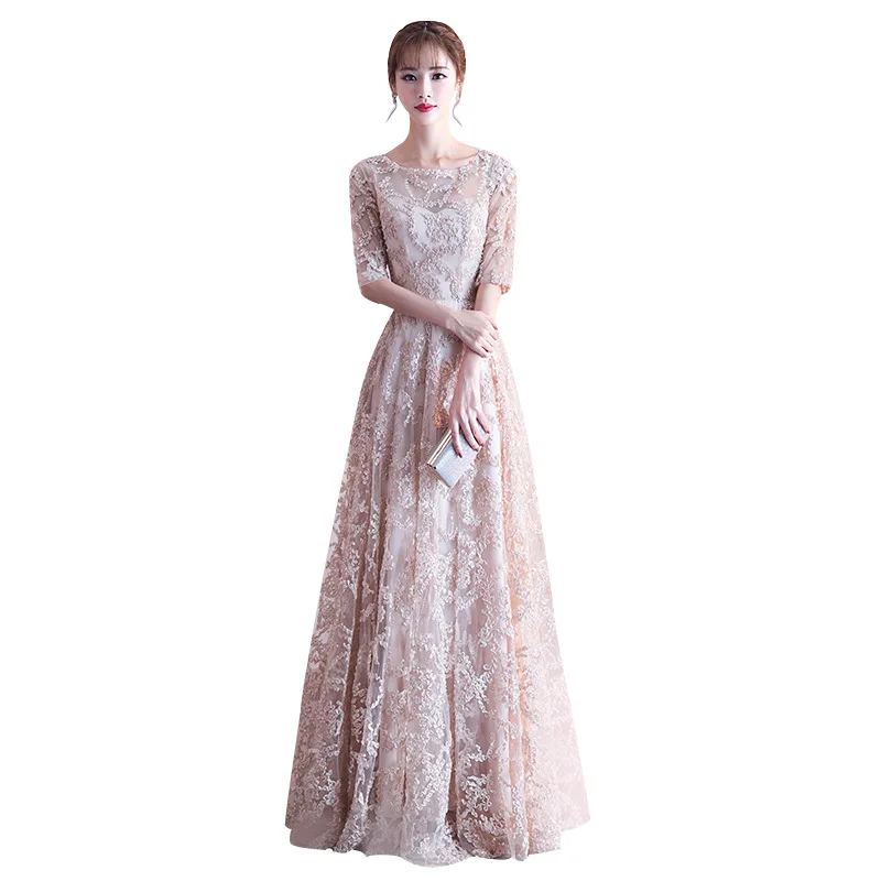 Long Gown Sleeveless A-line Version Small Fragrance Style Party Short Gown Elegant And Simple Socialite Style Dress Customized