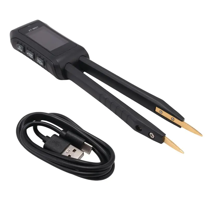 AB42-ZT-MD1 Intelligent Tweezers LCR Digital Bridge Tester, Automatic Measurement Of Resistance, Capacitance & Inductance