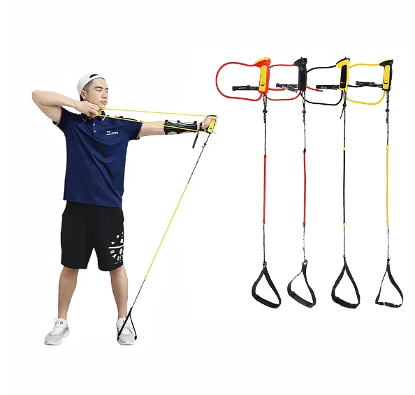 Archery Trainer Band Training - Portable Bow Riser Handle - 9 to 19 lbs Tension Adjustment Suitable for Left and Right Hand