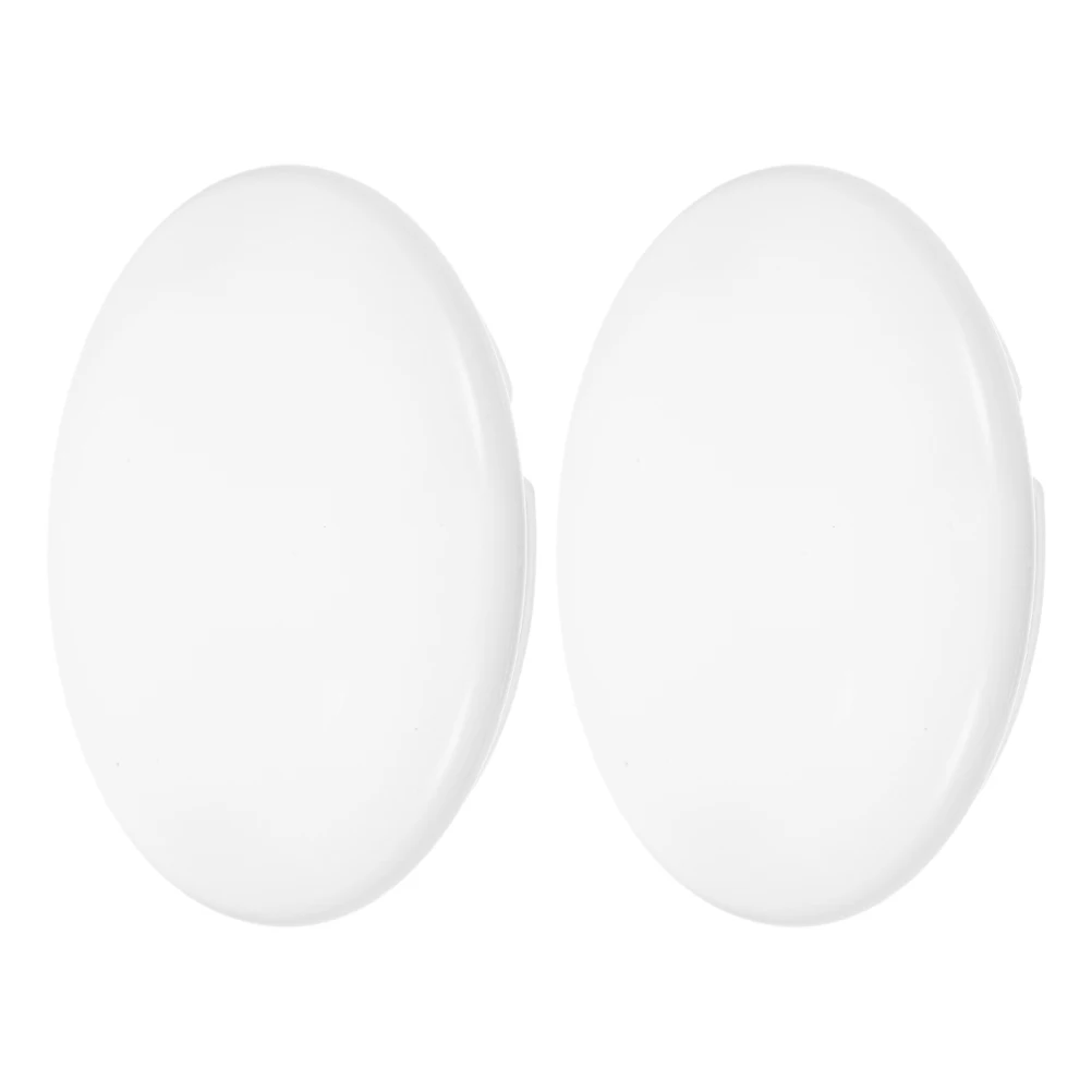 

2pcs Replacement Lamp Shades Round Ceiling Light Covers Home Office Kitchen Bathroom Bedroom Durable Pvc Easy Install Mushroom