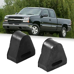 2Pcs Tailgate Latch Rubber Stop Bumper End Gate Supports Left Right For Chevrolet Silverado GMC Sierra 1500 2500 3500 16633065