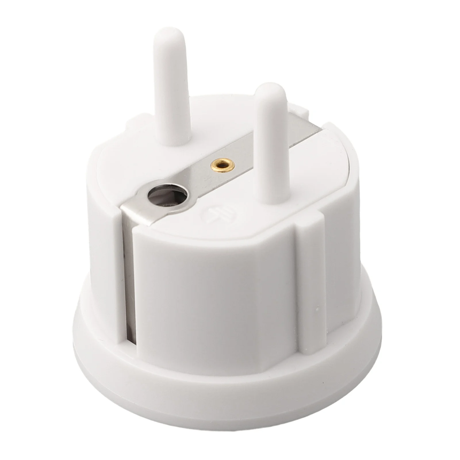 1pc tomada de aterramento de plástico aterramento antiestático ue-plug para tomada de aterramento para melhoria da casa peças elétricas