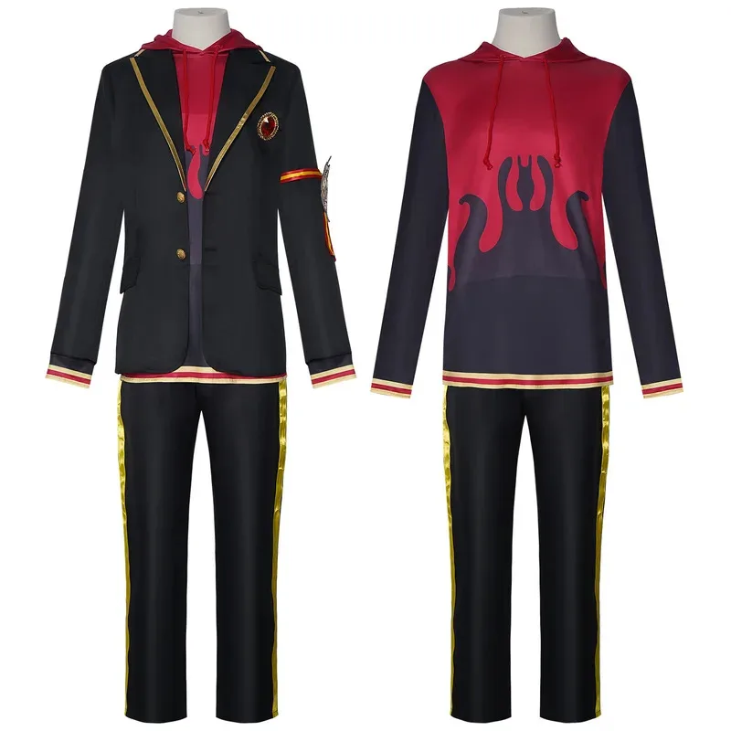 

2025 aaa Games Twisted Wonderland Косплей Костюм Мужская Школьная Форма Vil Riddle Azul Lilia Ruggie Карнавал Хэллоуин Вечеринка Outf