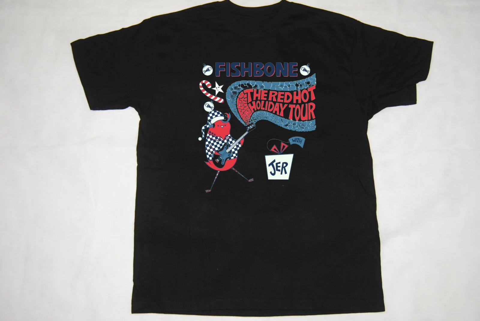 Fishbone Band Concert Music Black T-Shirt Cotton Unisex S-234XL