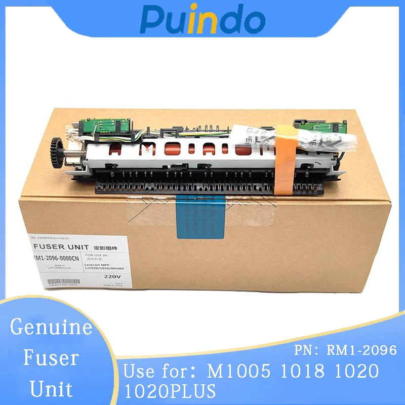 RM1-2096 Genuine Remanufactured Fuser Unit for HP M1005 1018 1020 1020PLUS for Canon LBP 2900 2900+ 3000 Fuser Assembly