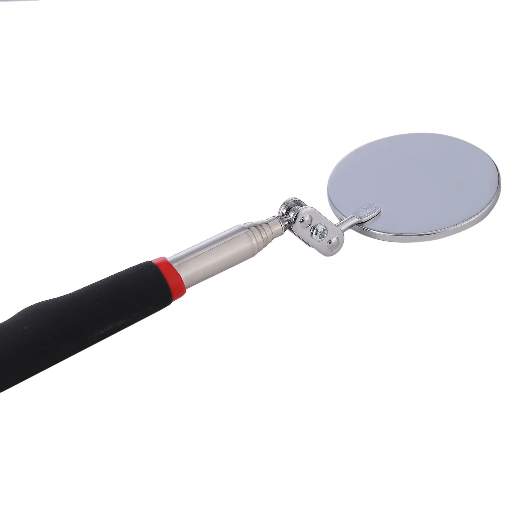 Black Undercar Inspection Universal Telescopic Folding Visitation Mirror