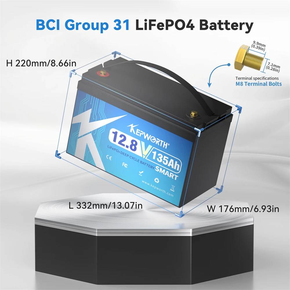 Nieuwe 12V 24V 36V 48V 100AH 135AH 120AH 200AH Lithium-ijzerfosfaat Bluetooth Batterij meer 6000 Cycli Voor RV Kampeerders Golfkar