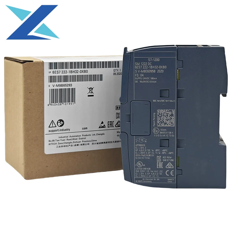 وحدة التحكم Plc SM 1222 وحدة الإخراج الرقمي 6ES7222-1BH32-0XB0 Simatic S7-1200