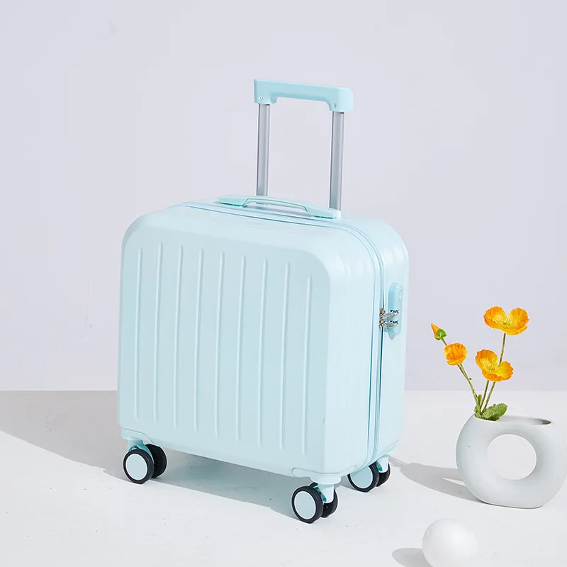 Bolsa Spinner Trolley Case para mulheres, mala com rodas, bagagem de viagem, novo, 2024