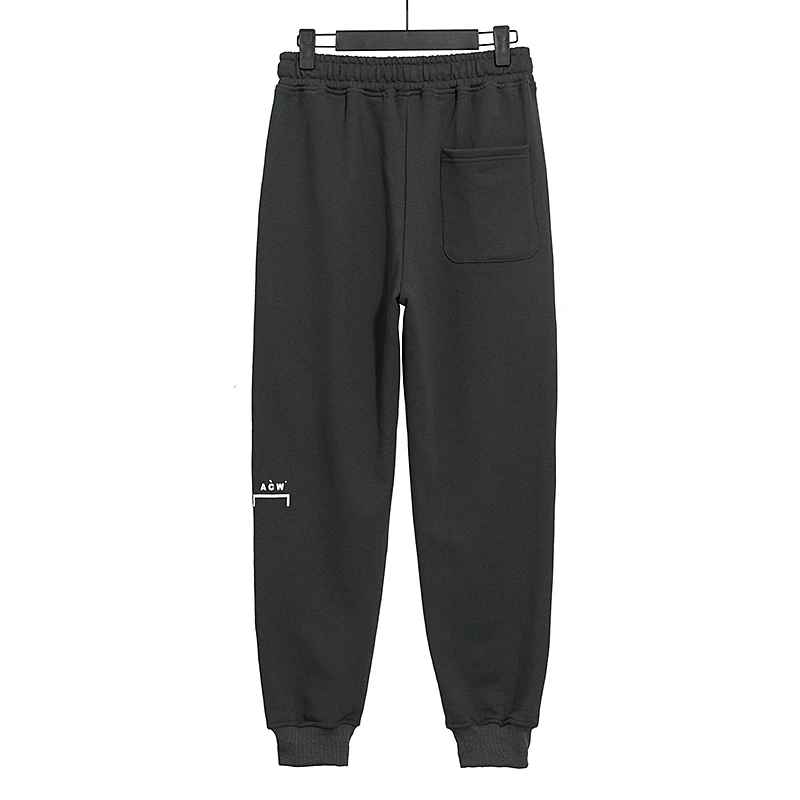 A-COLD WALL* Sweatpant Top Quality A COLD WALL Trousers Men\'s Women\'s 1:1 High Quality Leggings ACW Drawstring Jogger Pants