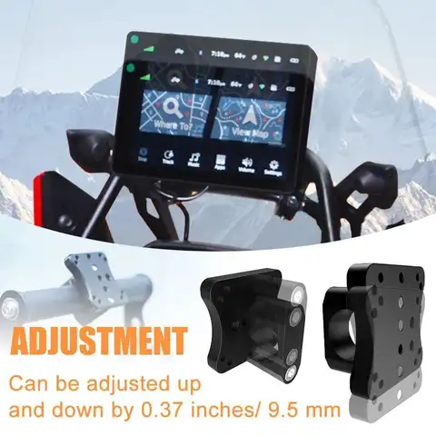 혼다 CRF250L 랠리 CRF300L 랠리 CB1000R 2008-2017 휴대 전화 마운트 브래킷에 대 한 1 세트 GPS 마운트 오토바이 네비게이터 브래킷