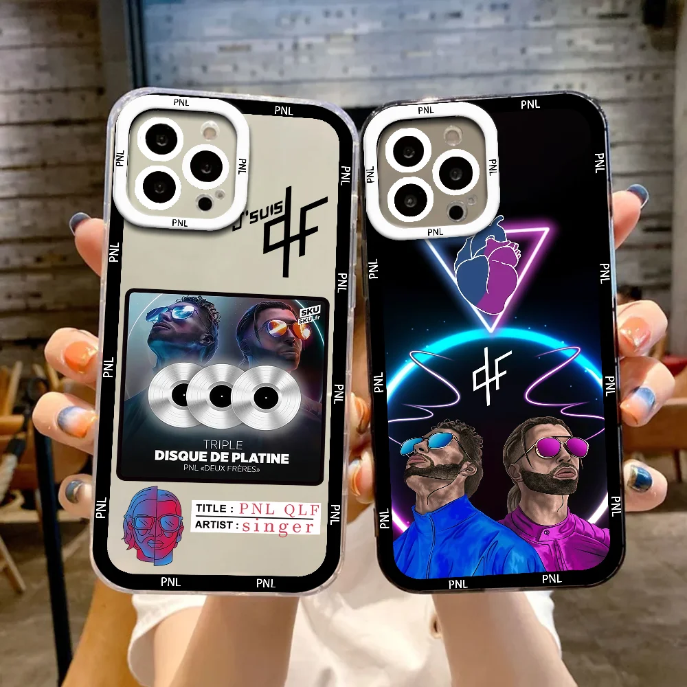 

BAND P-PNL COOL Phone Case For Samsung Galaxy S25 Ultra S24 FE S23 S22 Plus Clear Shockproof Soft Bumper