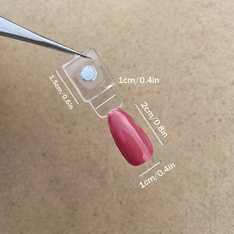 24PCS Polnischen Farbkarte Magnetische Falsche Nagel Spitze Display Klare Farbe Karte Polnischen Gel Stand Bord Nagel Palette Nagel kleber Praxis