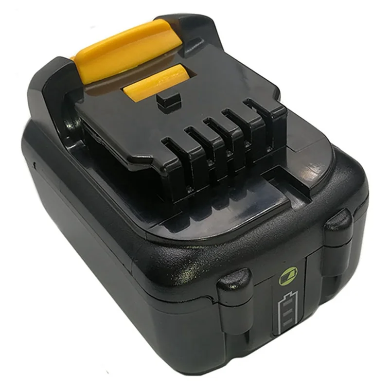Caja de plástico de batería DCB120 para batería de iones de litio Dewalt 10,8 V 12 V Dcb125 Dcb127