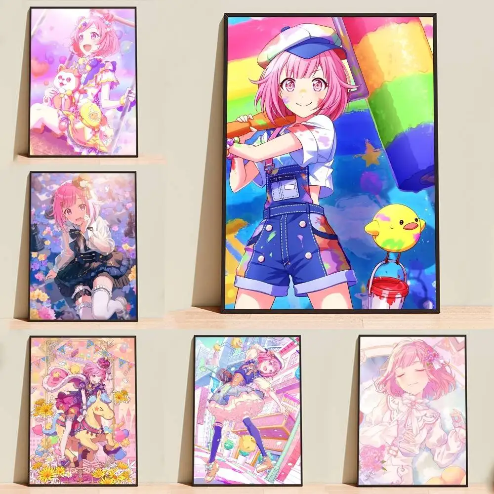 O-Otori Emu PJSK Official ART Poster High Quality Dorm Living Room Aesthetic Wall Decoration Painting Stickers Gift