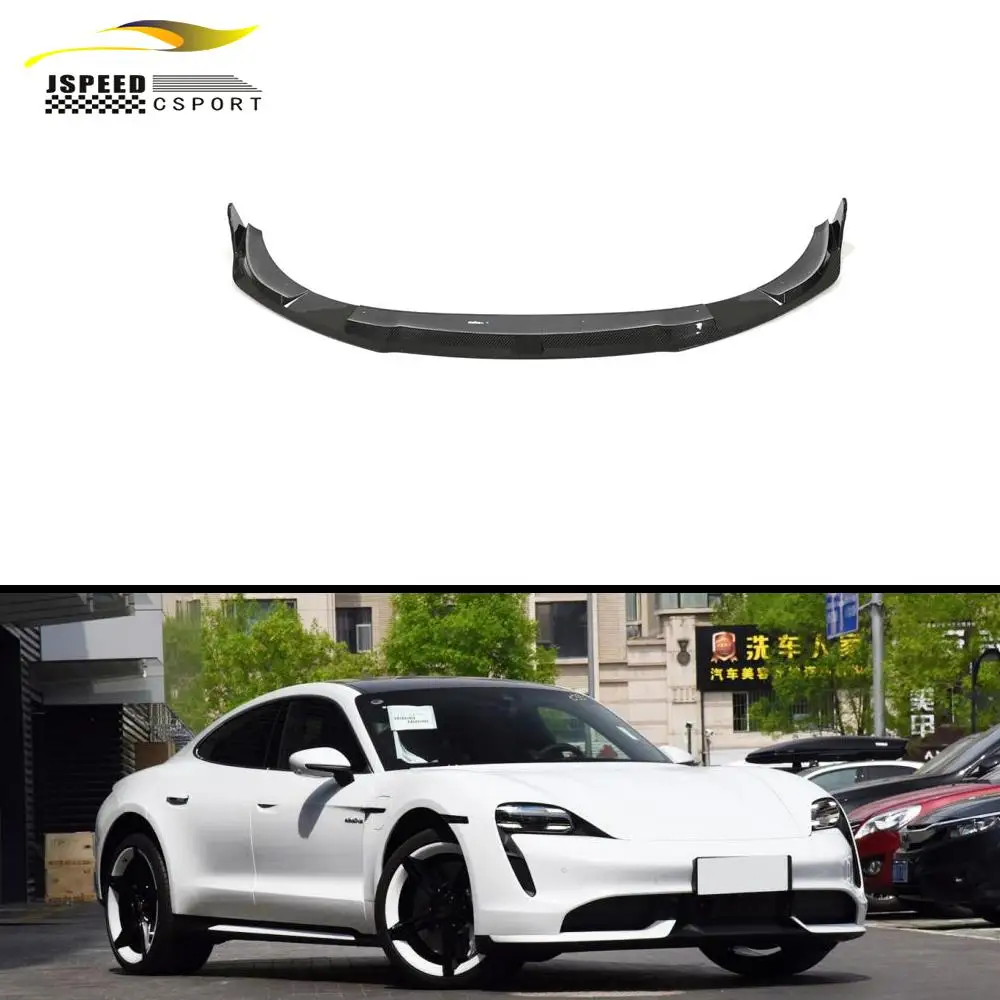 

Pre-preg Carbon Fiber Front Lip For Porsche Taycan Turbo 9J1 Sedan 4-Door 2019-2021