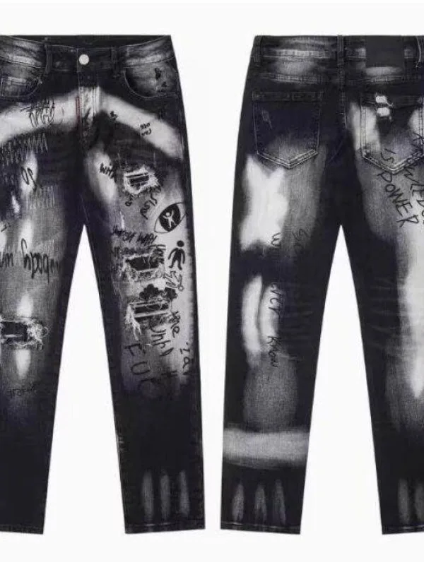 Luxury Men's D2 Jea…