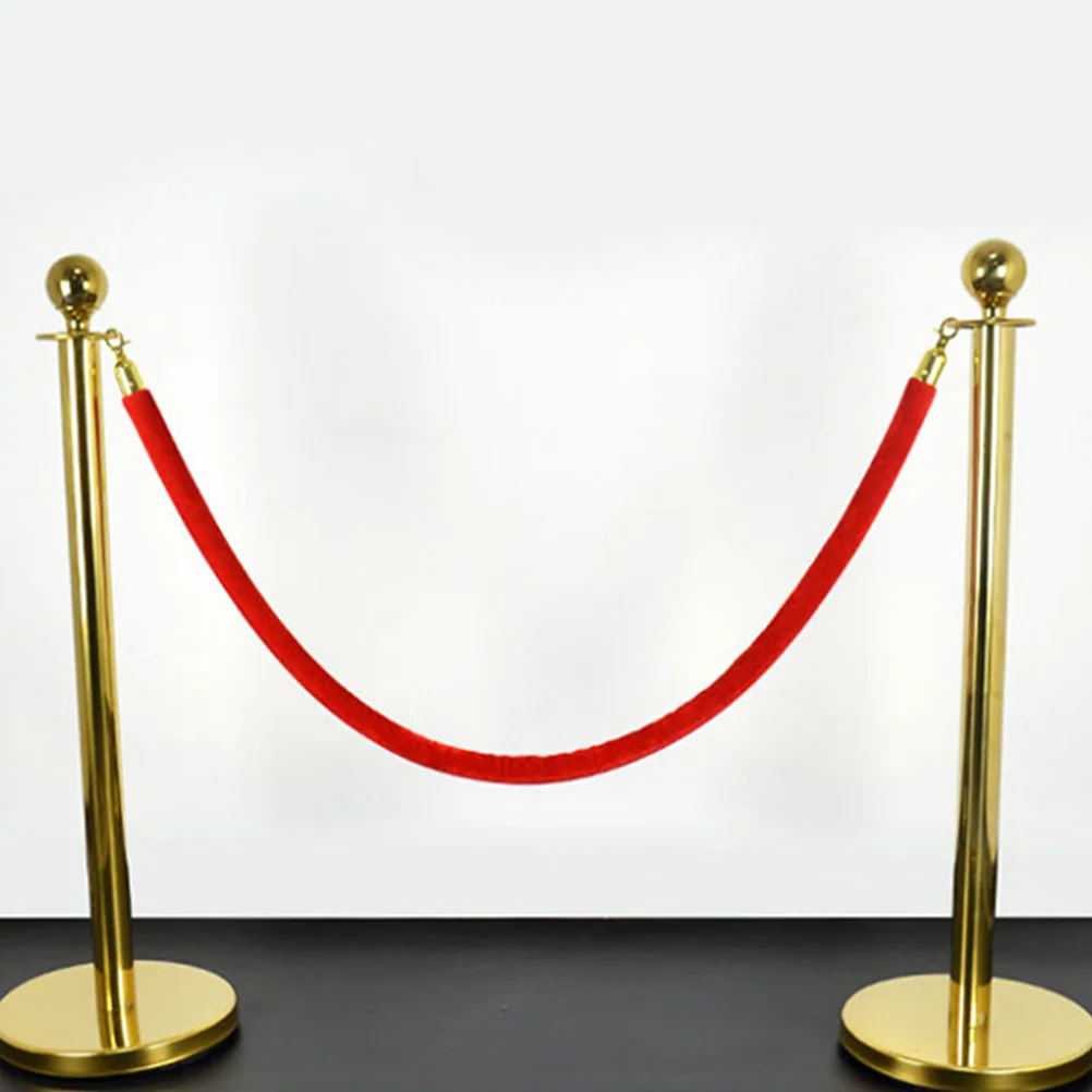 Stanchion Rope Crowd Control Rope Queue Barrier Rope Crowd Control Rope Lanyards Bar Crowd Control Rope Small Metal