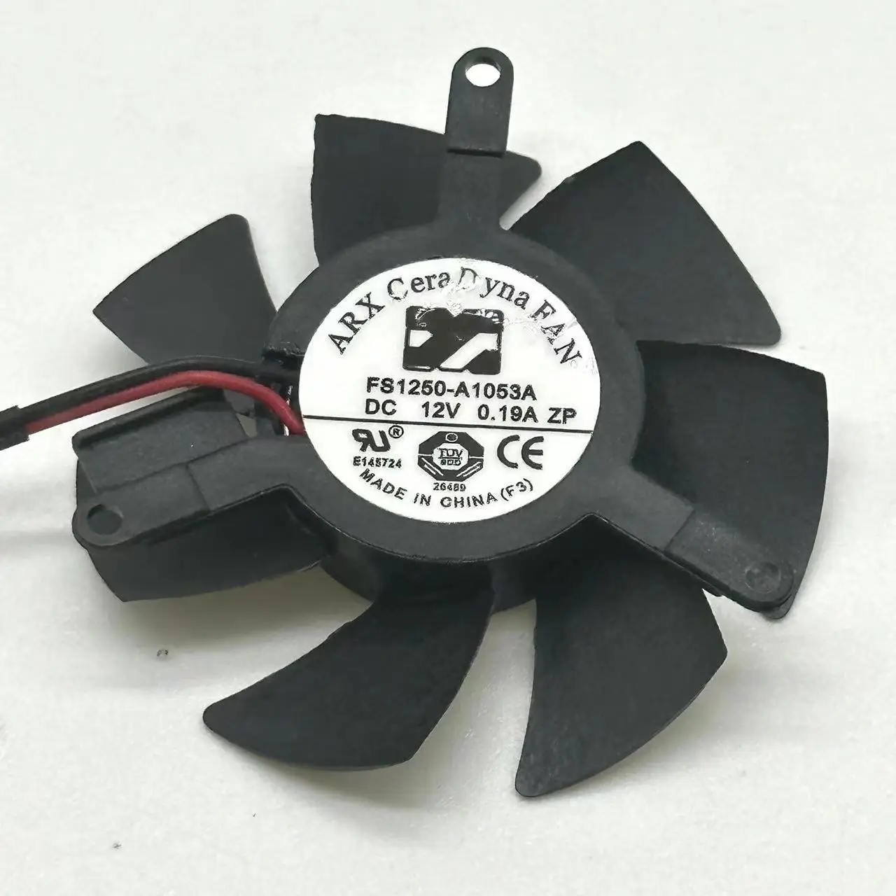 

ARX FS1250-A1053A DC 12V 0.19 50x50x10mm 2-Wire Server Cooling Fan