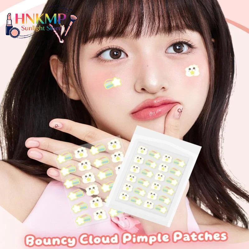 20pcs Cute Cloud Shaped  Treatment Sticker Invisible  Cover Removal Pimple Patch Skin Care  Treatment Sticker
