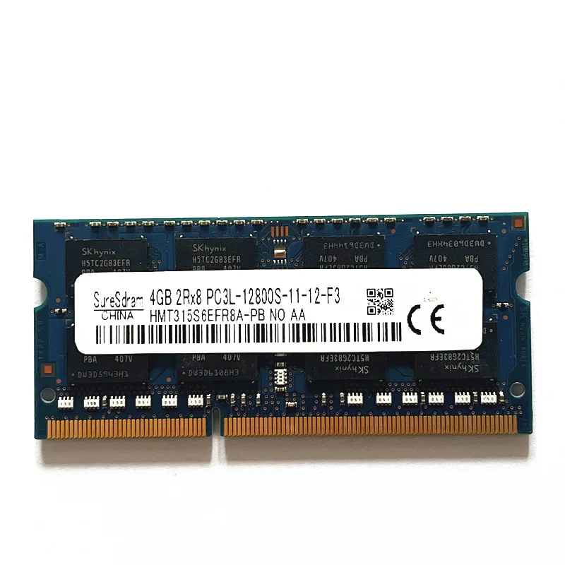 DDR3 RAMs 4GB 1600MHz SODIMM Laptop Memory DDR3 4GB 2Rx8 PC3L