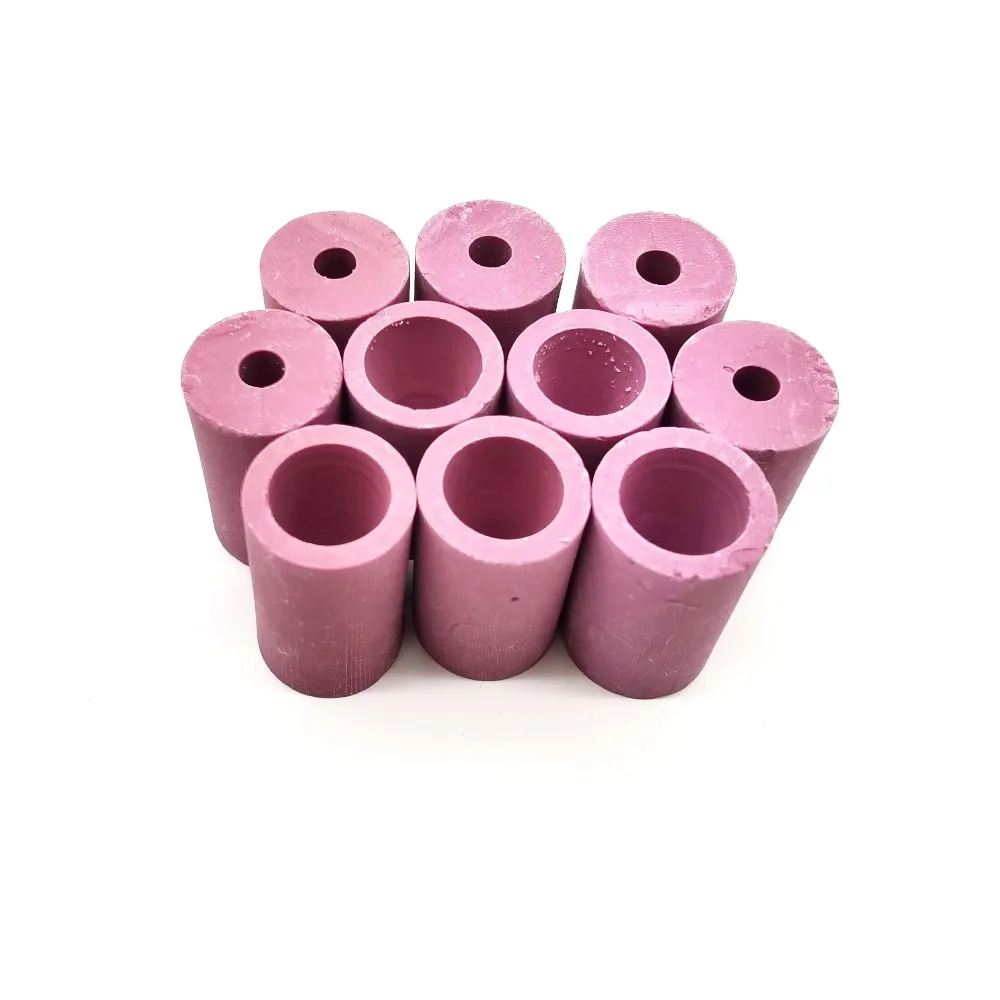 10 Pieces Sandblaster Gun Nozzles Sand Blaster Replacement Cylinder Ceramic Abrasive Tip for Blasting