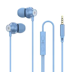 EARDECO Wired Headphones with Microphone Mic 3.5 Stereo Earbuds with Bass Headphone Subwoofer Wire Headset for Mobile Phone Xiao