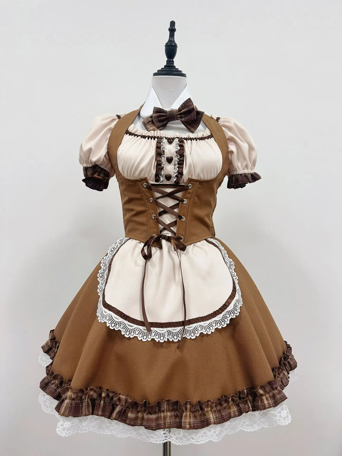 

Платье горничной с вырезом Шиба-ину, костюм для косплея, платье горничной Doge Butler, костюм борцовщицы кафе для вечеринки горничной официантки