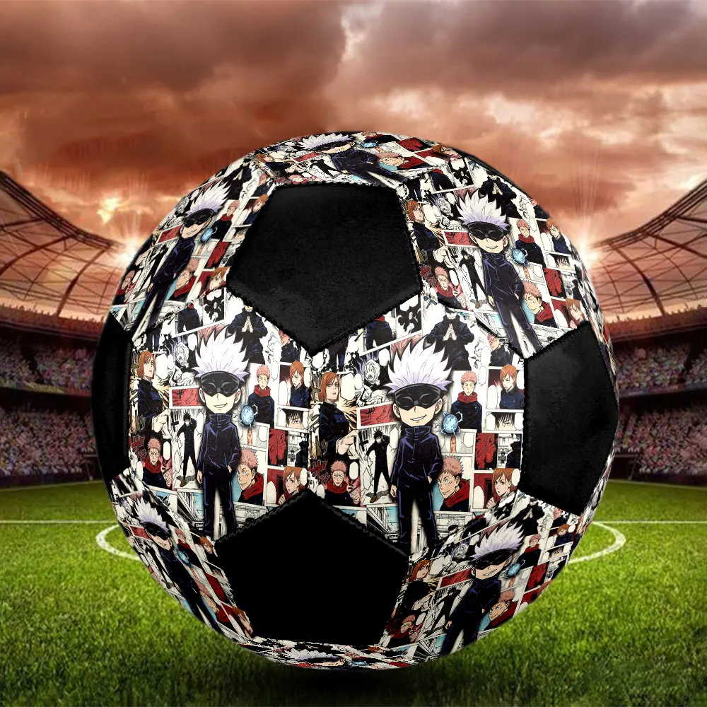 1PC Jujutsu Kaisen Football Soccer Ball Size 5 Game Ball Fashion Outdoor Sports Holiday Gift HE34