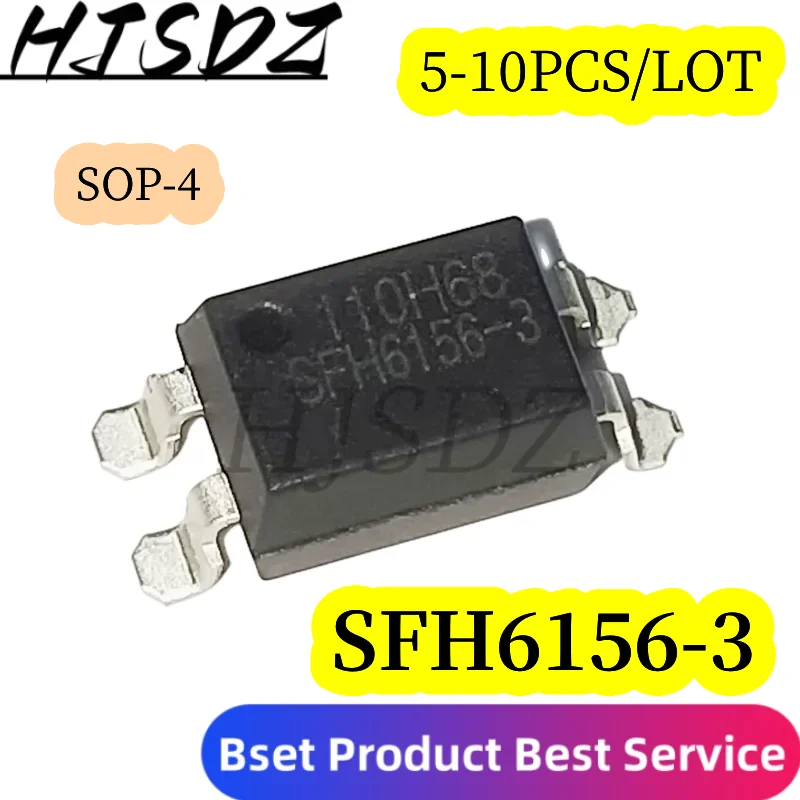 5-10PCS/LOT  SFH6156-3 SFH6156 SFH6156-3V SOP4 chip de acoplamiento fotoeléctrico