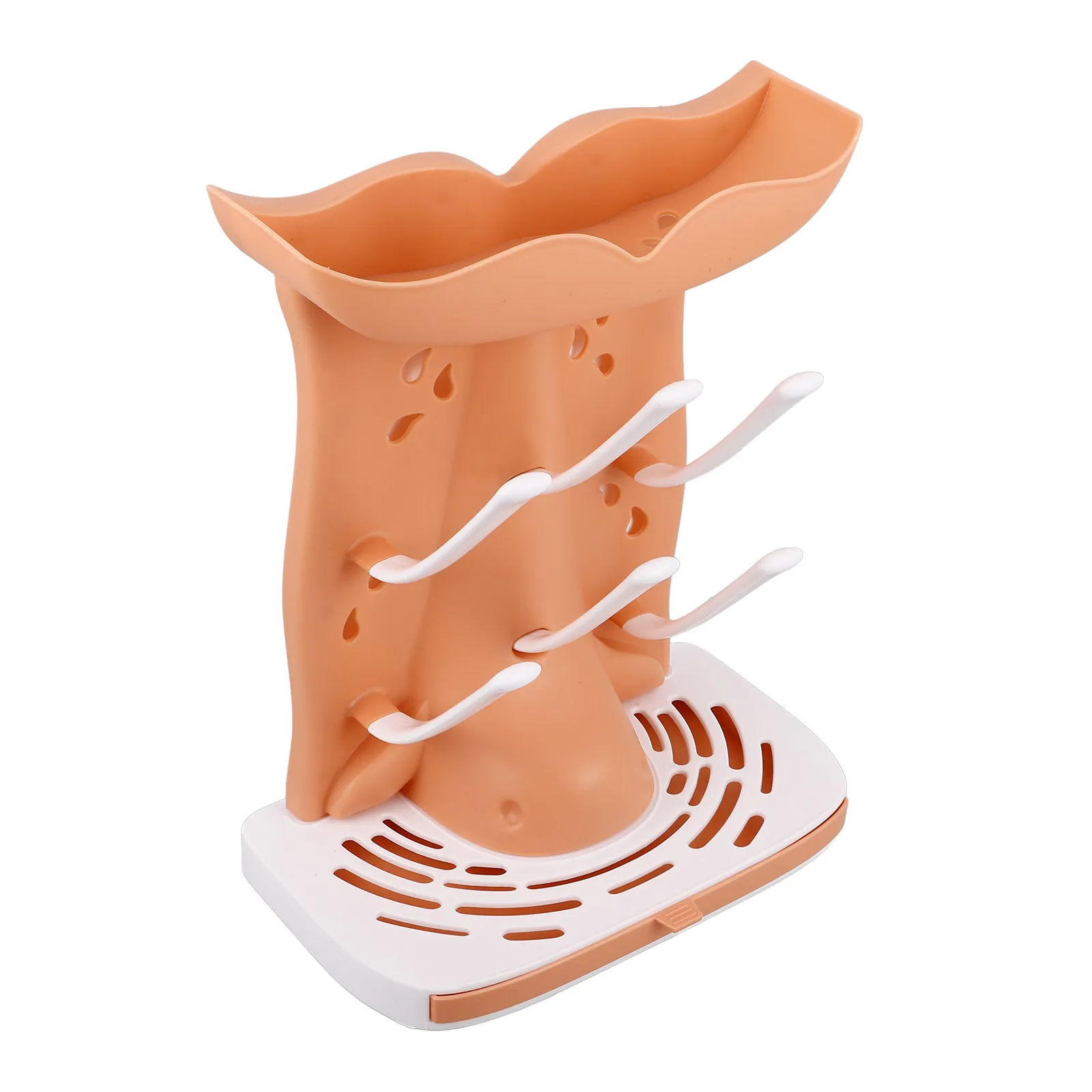 Bottle Drying Rack for Baby Bottles Multifunctional Draining Rack with Efficient Drainage Compact Design Nursery Kitchen